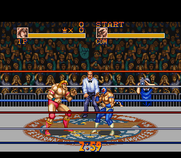 Saturday Night Slam Masters (USA) background