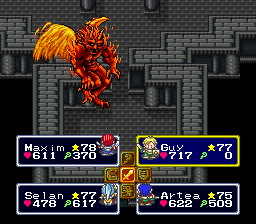 Lufia & The Fortress of Doom (USA) background