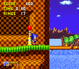 Sonic the Hedgehog (SNES) background
