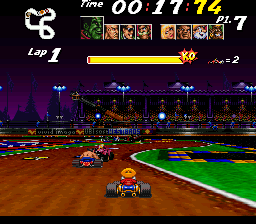 Street Racer (Europe) background