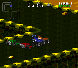 Rock n' Roll Racing (Europe) background