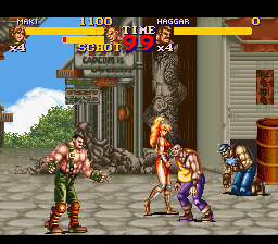 Final Fight 2 (Europe) background