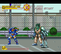 Sonic Blast Man II (USA) background