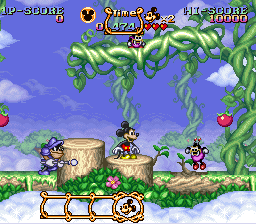 Magical Quest Starring Mickey Mouse, The (USA) background