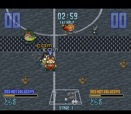 Dolucky no A.League Soccer (Japan) background