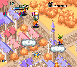 Pop'n TwinBee (Europe) background