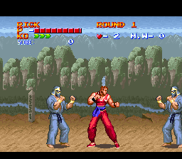 Ultimate Fighter (USA) background