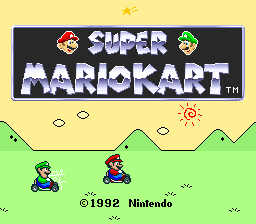 Super Mario Kart World background