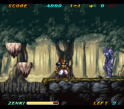 Kishin Douji Zenki - Battle Raiden (Japan) background