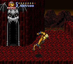 Battletoads in Battlemaniacs (Japan) background