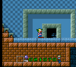 Krusty's Super Fun House (USA) (Rev A) background