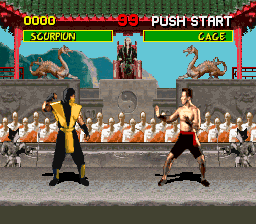 Mortal Kombat (Europe) background