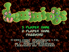 Lemmings (USA) (Rev A) background