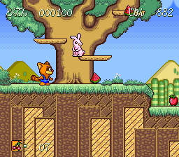 Poko Nyan! - Henpokorin Adventure (Japan) background