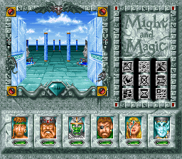Might and Magic III - Isles of Terra (USA) (Beta) background