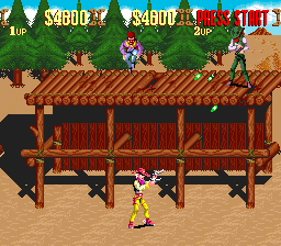 Sunset Riders (USA) background