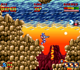 Super Turrican (Europe) background
