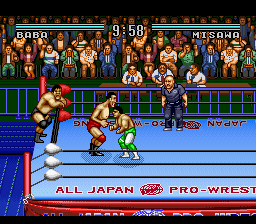 Zen-Nihon Pro Wrestling' - Sekai Saikyou Tag (Japan) background