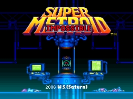 Super Metroid (Japan, USA) (En,Ja) [Hack by Saturn v1.5] (~Super Metroid - Impossible) background