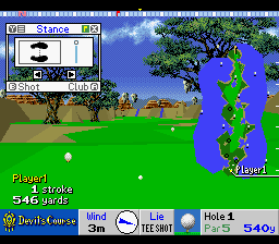Devil's Course (Japan) background