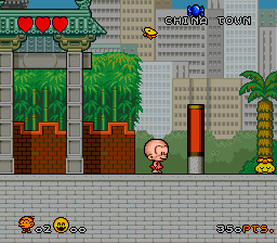 Super B.C. Kid (Europe) background