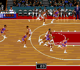 NBA Showdown (USA) background