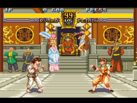 Fighter's History (USA) (Rev A) background