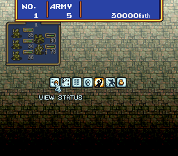 Ogre Battle - The March of the Black Queen (USA) background
