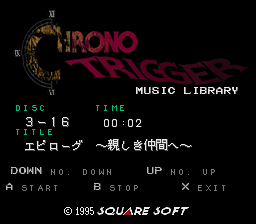 BS Chrono Trigger - Music Library (Japan) background
