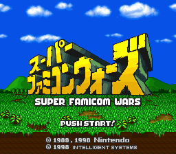 Super Famicom Wars (English translation) background