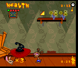 Ren & Stimpy Show, The - Veediots! (Europe) background