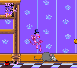 Pink Panther in Pink Goes to Hollywood (Japan) background