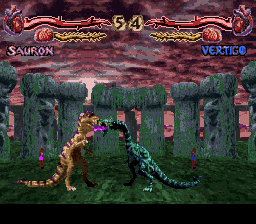 Primal Rage (USA) (Beta) background