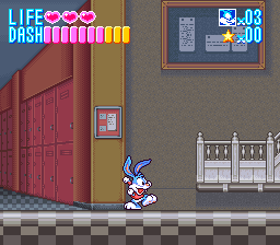 Tiny Toon Adventures - Buster Busts Loose! (USA) (Beta) background