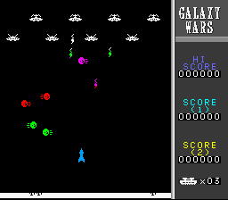 Galaxy Wars (Japan) background