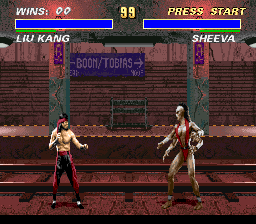 Mortal Kombat 3 (Europe) (Beta) background