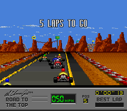 Al Unser Jr.'s Road to the Top (Europe) background
