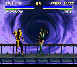 Ultimate Mortal Kombat 3 (Europe) background