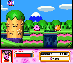 Kirby Super Star (USA) background