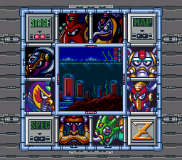 Mega Man X - Project Zero background