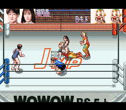 JWP Joshi Pro Wrestling - Pure Wrestle Queens (Japan) background