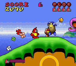 Plok! (Europe) background