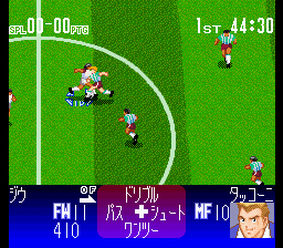 Captain Tsubasa V - Hasha no Shougou Campione (Japan) background