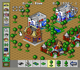 SimCity Jr. (Japan) background