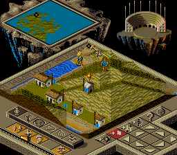 Populous II - Trials of the Olympian Gods (Germany) background