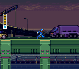 Mega Man X - Xtra Power background
