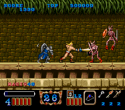 Magic Sword (Europe) background