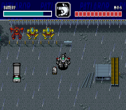 Kidoukeisatsu Patlabor (Japan) background