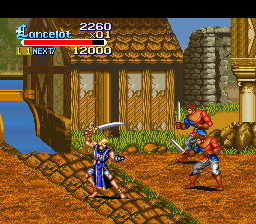 Knights of the Round (USA) background
