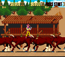 Sunset Riders (Europe) background